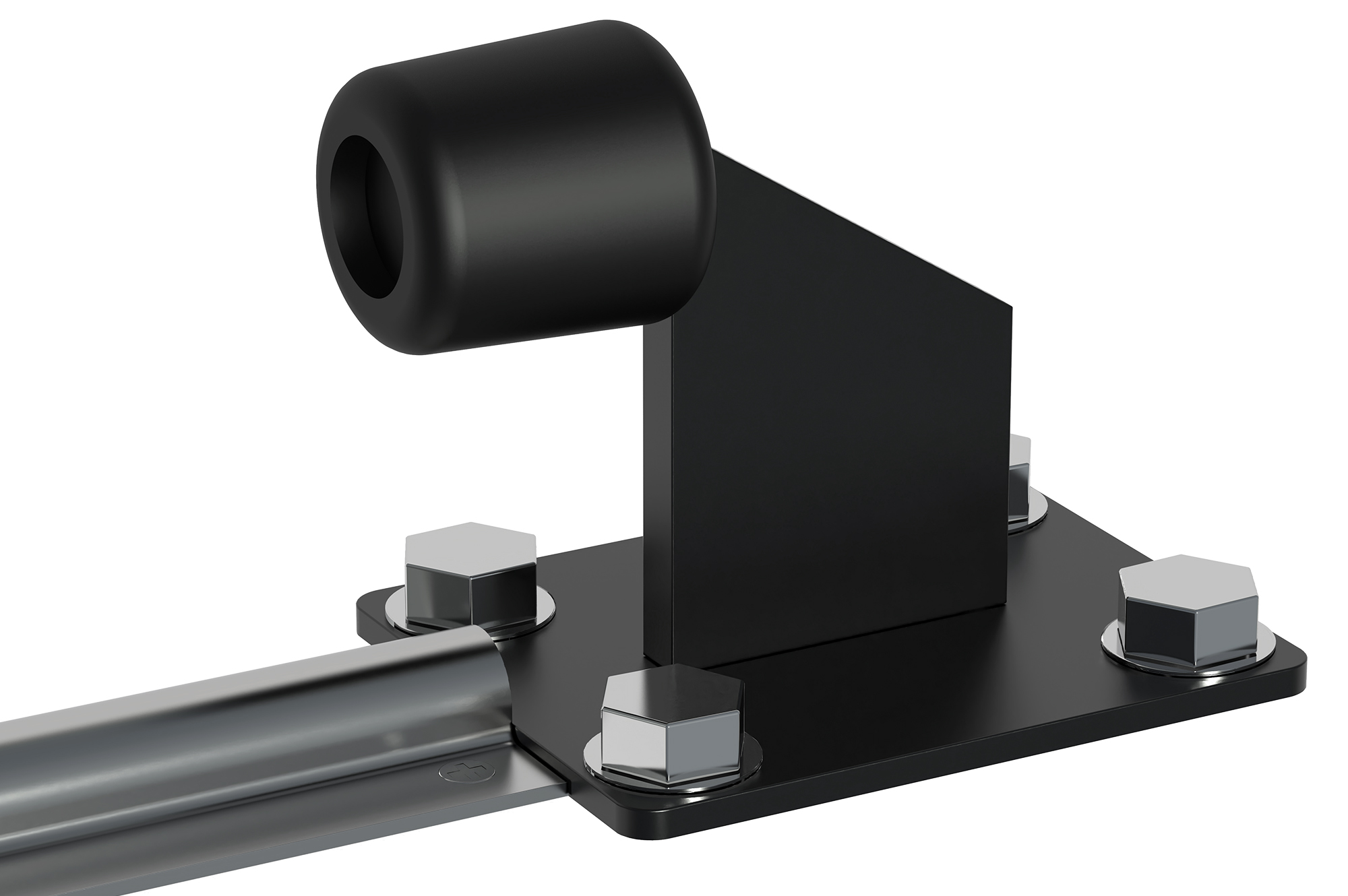 NALI VELETA 3,5 m tērauda bīdāmie vārti, 160 cm augsti, melni 9