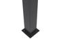 Σετ 2 σιδερένιων στύλων CARMO 15x15cm Υ.125cm μαύρο 9