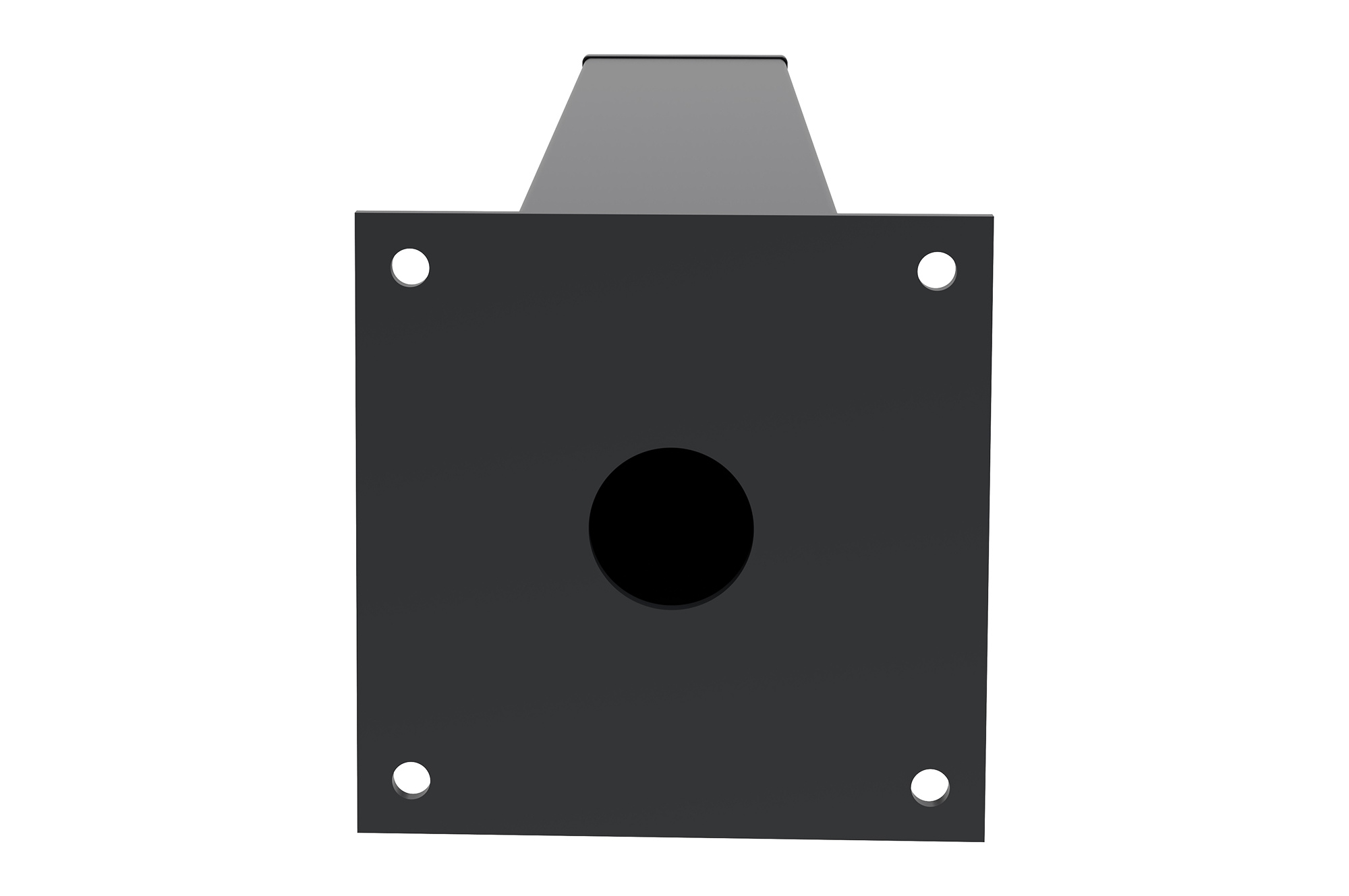 Σετ 2 σιδερένιων στύλων CARMO 15x15cm Υ.145cm μαύρο 3