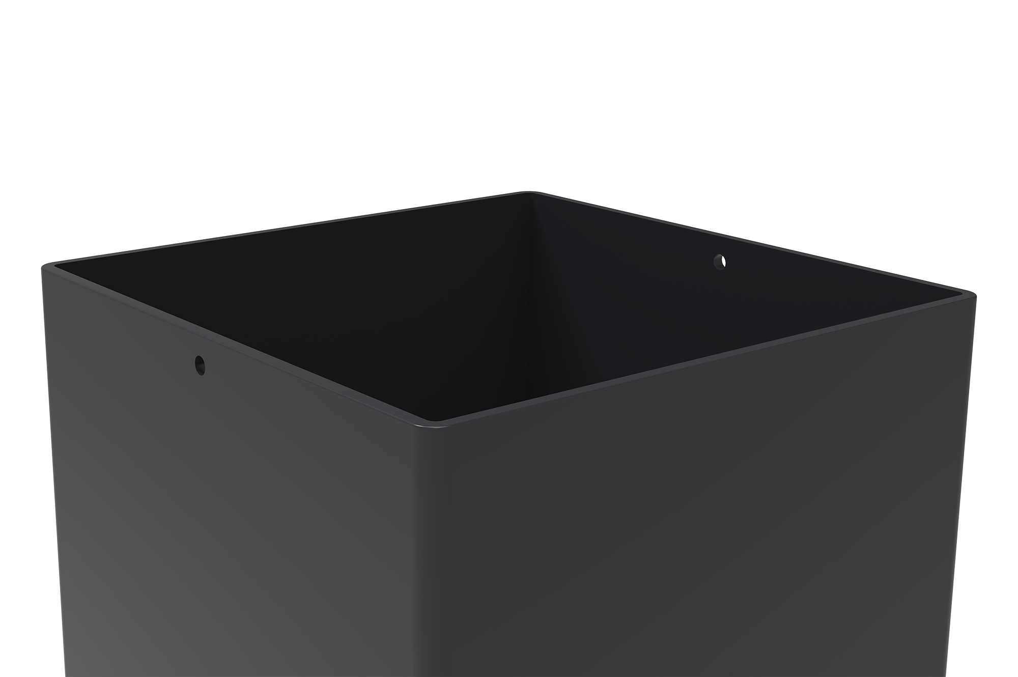 Sada 2 železných sloupků CARMO 15x15cm, výška 205cm, černé 9