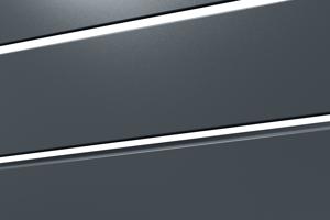 Aluminium Fence Louvered 6m VANO H. 150cm Grey 9