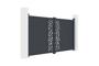 Portail battant 3m RUIVO H.160cm aluminium gris 6