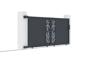 Portail coulissant 3,5m FOLYA H.140cm aluminium gris 6