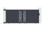 Portail coulissant 3,5m RUIVO H.140cm aluminium gris 5