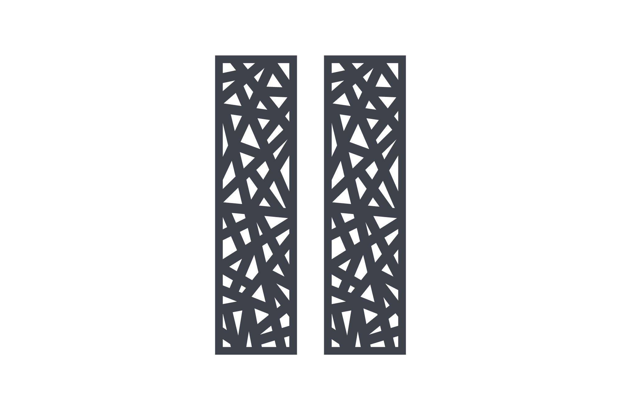 Portail coulissant 3,5m RUIVO H.140cm aluminium gris 10