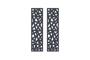 Portail coulissant 3,5m RUIVO H.140cm aluminium gris 10