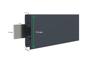 Portail battant 3m HELMIS H.140cm aluminium gris 10