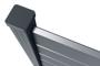 Clôture aluminium persienne 2m VANO H.180cm gris thumbnail 8