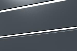 Clôture aluminium persienne 2m VANO H.180cm gris 9