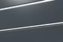 Clôture aluminium persienne 2m VANO H.180cm gris thumbnail 9