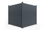 Clôture aluminium persienne 2m VANO H.180cm gris thumbnail 6