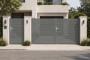 NERA 3.5m H.120cm Swing Gate, Quartz Grey thumbnail 6