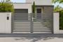 NERA 3.5m H.120cm Swing Gate, Quartz Grey thumbnail 2