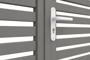 NERA 3.5m H.120cm Swing Gate, Quartz Grey thumbnail 4