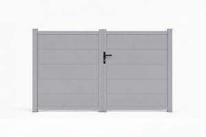 TABOR 3m H.190cm light grey swing gate main image