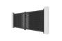 ATHOS ARLBERG 3m H.140cm Anthracite Grey Swing Gate with Aluminum Frame thumbnail 4