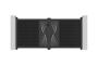 ATHOS VELETA 3m H.140cm Anthracite Grey Swing Gate with Aluminum Frame thumbnail 8