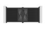 ATHOS VELETA 3m H.140cm Anthracite Grey Swing Gate with Aluminum Frame thumbnail 2