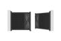 ATHOS VELETA 3m H.140cm Anthracite Grey Swing Gate with Aluminum Frame thumbnail 9