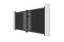 ATHOS ARLBERG 3m H.160cm Anthracite Grey Swing Gate with Aluminum Frame thumbnail 4