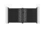 ATHOS ARLBERG 3m H.160cm Anthracite Grey Swing Gate with Aluminum Frame thumbnail 2