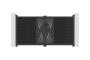 ATHOS VELETA 3m H.160cm Anthracite Grey Swing Gate with Aluminum Frame thumbnail 2
