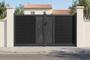ATHOS VELETA 3m H.160cm Anthracite Grey Swing Gate with Aluminum Frame main_image thumbnail