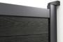 ATHOS ARLBERG 3.5m H.140cm Anthracite Grey Composite Wood Swing Gate with Aluminum Frame thumbnail 6