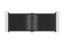 ATHOS ARLBERG 3.5m H.140cm Anthracite Grey Composite Wood Swing Gate with Aluminum Frame thumbnail 2