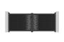 ATHOS ARLBERG 3.5m H.140cm Anthracite Grey Composite Wood Swing Gate with Aluminum Frame thumbnail 8