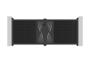 ATHOS VELETA 3.5m H.140cm Anthracite Grey Composite Wood Swing Gate with Aluminum Frame thumbnail 8