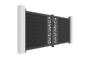 ATHOS SUNNY 3.5m H.160cm Anthracite Grey Swing Gate with Aluminum Frame thumbnail 3