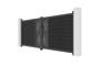 ATHOS VELETA 3.5m H.160cm Anthracite Grey Swing Gate with Aluminum Frame thumbnail 4