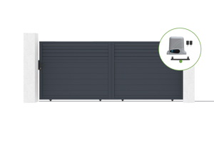 Automatic sliding gate 4m CARPATIA H.160cm + motor RANGER C300 main_image