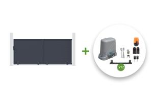 Poarta culisanta electrica 4m EIGER 400C180 + motorizare TANKER C600 main image