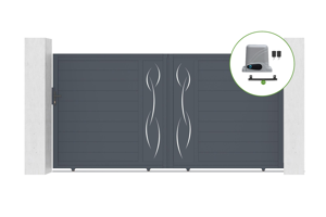 Automatic sliding gate 3,5m LIFE H.180cm + motor RANGER C300 main_image