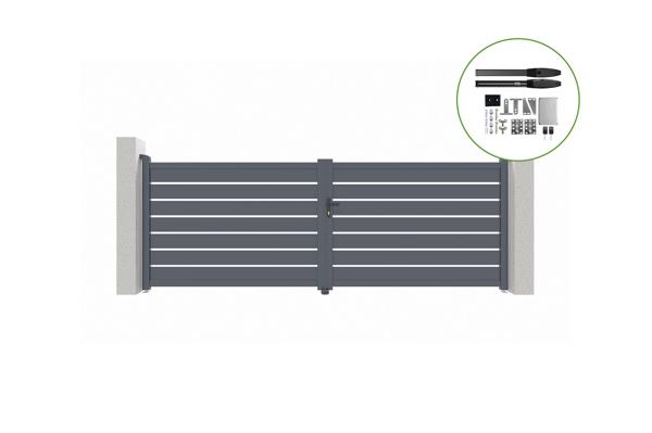 Automatic swing gate 4m VOGEL H.140cm + motor HICKER B200 main image