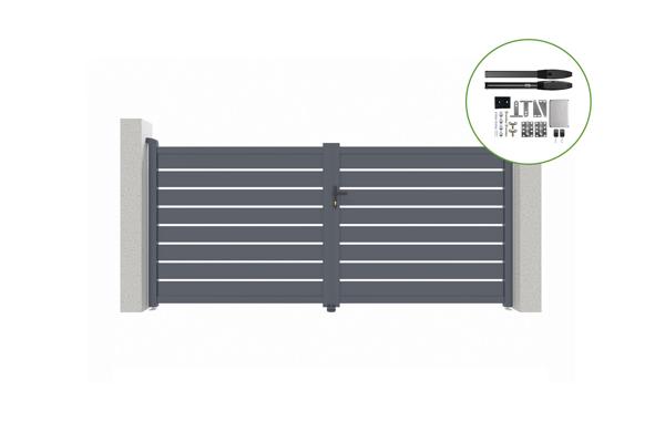 Automatic swing gate 3,5m VOGEL H.160cm + motor HICKER B200 main image