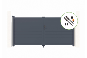 Automatic swing gate 3m EIGER H.140cm + motor TANKER B700 main_image