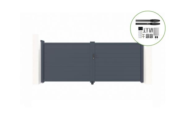Automatic swing gate 3,5m EIGER H.140cm + motor HICKER B200 main image