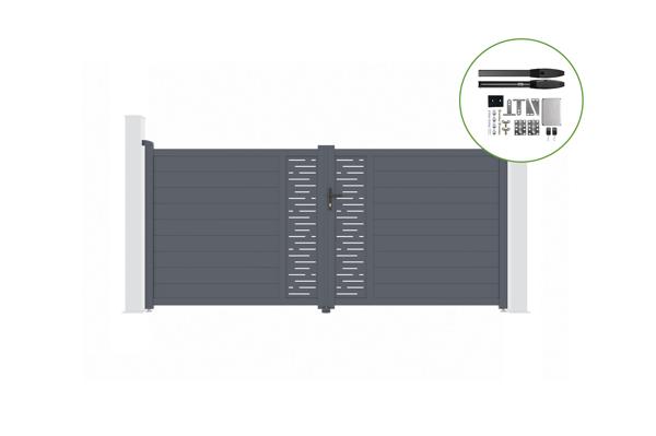 Automatic swing gate 3,5m ARLBERG H.160cm + motor HICKER B200 main image