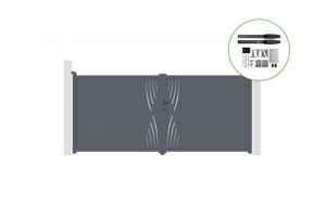 Automatic swing gate 4m VELETA H.180cm + motor HICKER B200 main_image