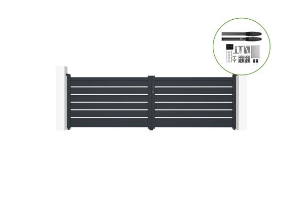 Automatic swing gate 4m VOGEL H.120cm + motor HICKER B200 main image