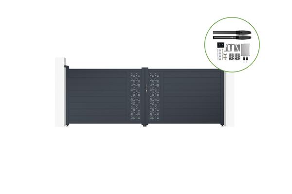 Automatic swing gate 4m ADULA H.140cm + motor HICKER B200 main image