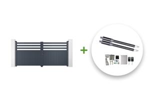 Automatic swing gate 3m NEVIS H.160cm + motor RANGER B150 main_image