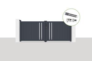 Electric swing gate 3x1,2m GIONA + motor RANGER B150 main_image