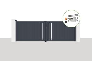 Električna krilna kapija 3,5x1,2m GIONA + CISTERNA B250 motorizacija main_image