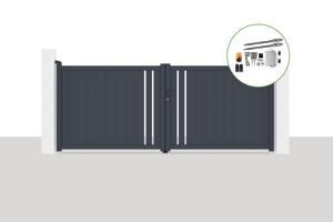 Electric swing gate 3,5x1,4m GIONA + motor TANKER B250 main_image