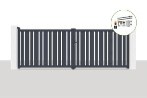 Electric swing gate 4x1,4m VEYMONT + motor TANKER B250 main_image