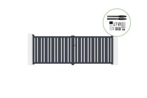 Electric swing gate 4x1,4m VEYMONT + motor HICKER B200 main_image
